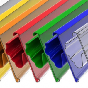 PVC label holder profile 